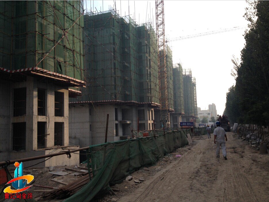 二十一冶承建的唐山东成房地产开发有限公司工程